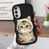 Cartoon Cat Case for Samsung Galaxy A52 A21s A14 A12 A13 A11 A15 A16 Soft Phone Cover A03 A22 A23 A33 A53 A06 A04 A05