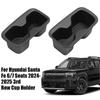 For Hyundai Santa Fe Mx5 2024 2025 3Rd Row Cup Holder Insert Cup Holder