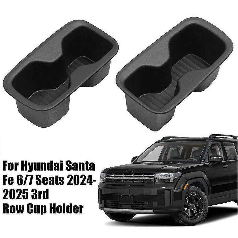 For Hyundai Santa Fe Mx5 2024 2025 3Rd Row Cup Holder Insert Cup Holder