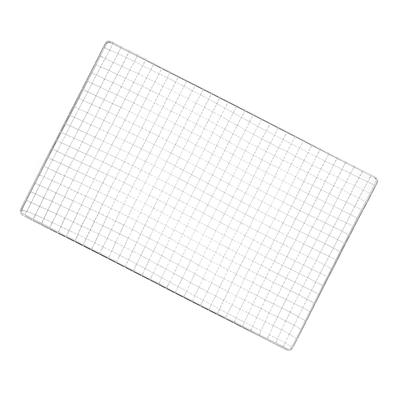 Stainless Steel BBQ Mesh Grill Mat Barbecue Wire Tool Net Cooling Rack Accessory Grilling Platter