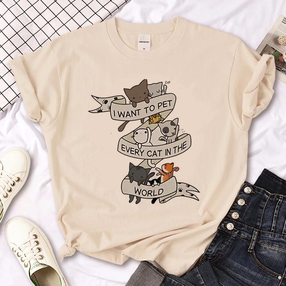 Летние футболки с изображением кота — фото 18