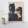 Paint by Numbers Paintings To Paint - Batman and Catwoman 40X50 Cm