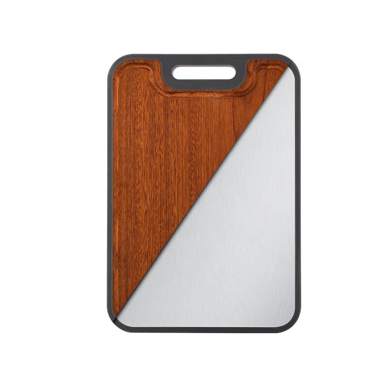 Xihe Pure Titanium Wenge Wood Double-Sided Chopping Board