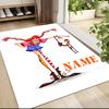 Custom Name Friendship Between Child Horse Carpet Rug Customizable Soft Washable Anti-Slip Home Living Room Sofa Mats Personalized Rug. 0909324