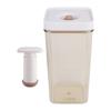 Refrigerator Food Storage Container with Dustproof Lid Moisture-Proof Vacuum Seal Box with Removable Drain Plate