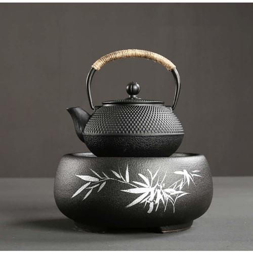 HwaGui Minami Iron Teapot, Ironware, Teapot, Induction Compatible, Direct Heat, Iron Supplement, 600ml
