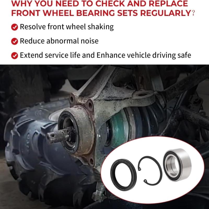 Heavy Duty Bearing Protection Seal Dust Proof Design Easy Installation For Rough Terrain Vehicle Off Roading Use 91051-HC5-003