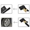 Reifenluftpumpe Düse Reifenfüllventil Adapter Praktischer Aufblasbare Pumpe Stecker Reifenfüller Chuck für Fahrrad/Motorrad