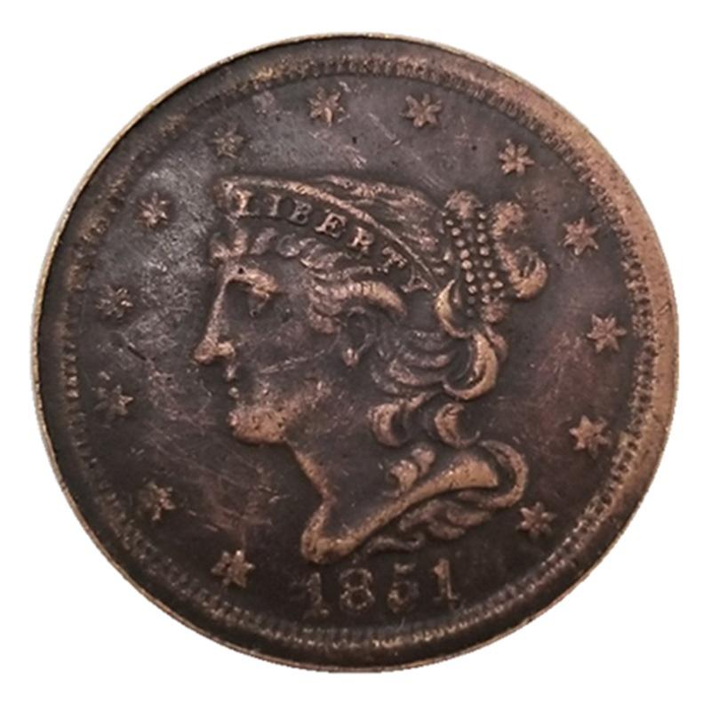 

1851 США Соединенные Штаты Америки памятные коллекционные сувенирные монеты