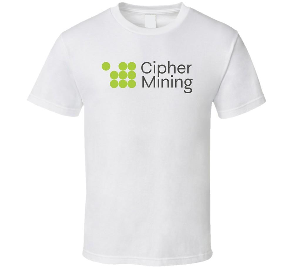 

Cipher Mining Bitcoin T Shirt Mens Womens Tees Top 3XL
