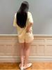 Gelato Pique Heart JQD Pullover PWNT252056 YEL F Women's