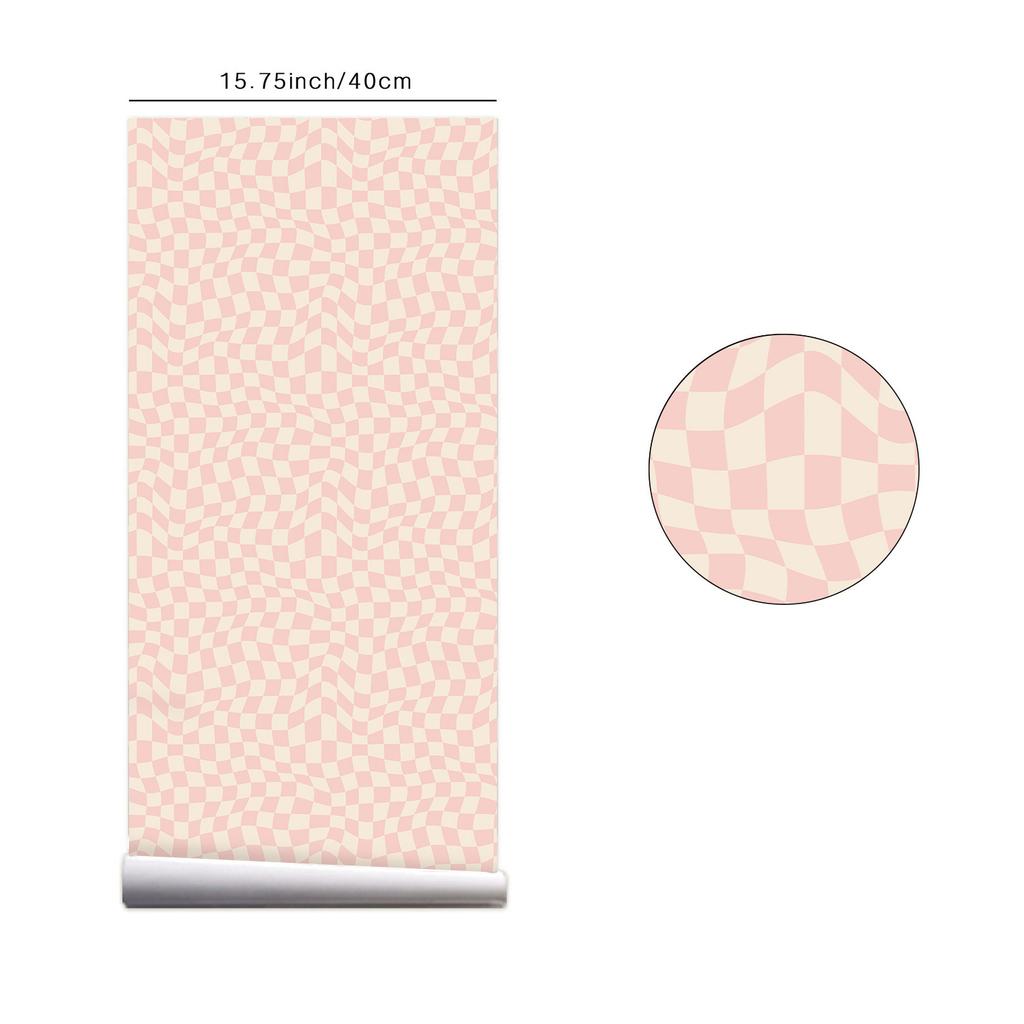 Karierte, selbstklebende Tapete zum Abziehen und Aufkleben, Heimdekoration, Schwarz-Weiß-Tapete, Schrank-, Regal- und Schubladeneinlagen