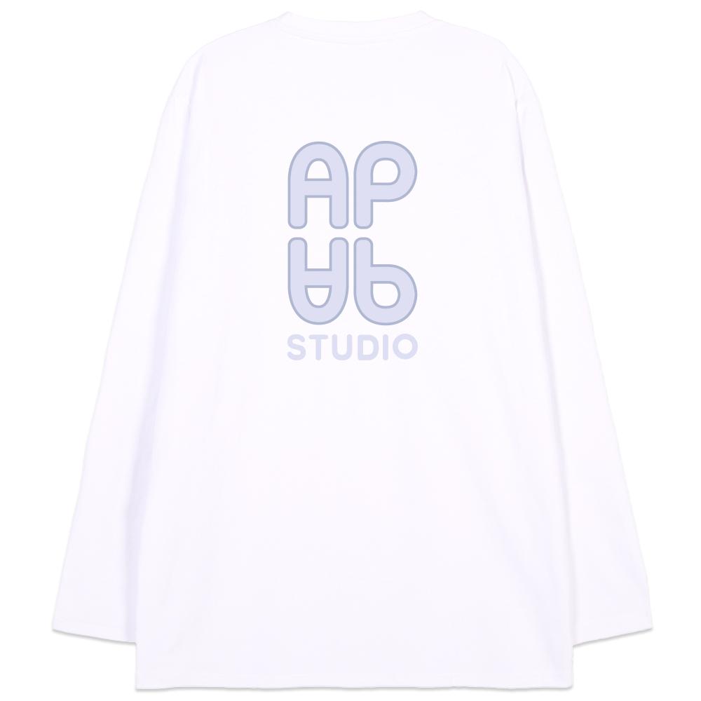 ASTRAL PROJECTION Ap Ap Oversized Long Sleeve T-Shirt_White