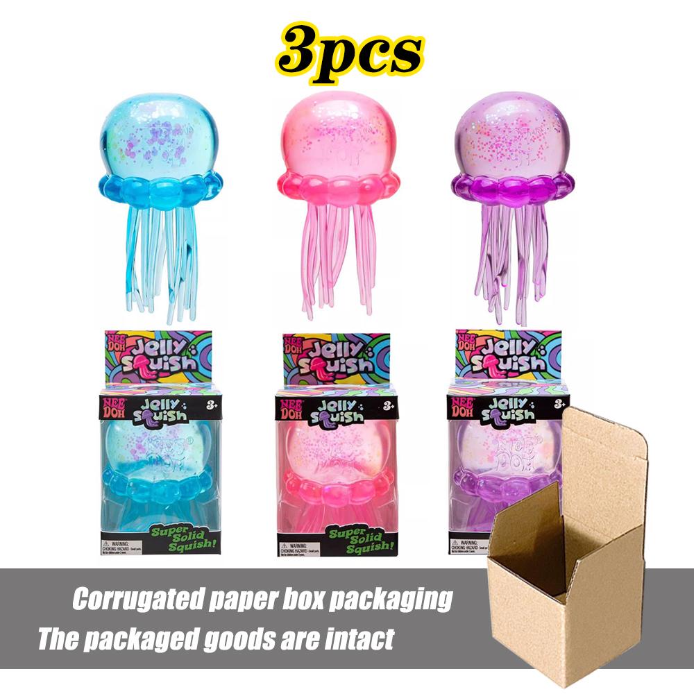 Needoh Peace O' Cake Pizza Fusselball Quetschspielzeug Nee Doh Eiswürfel Stress Fidget Sensorisches Spielzeug Stressabbau Langsam Rückprallende Spielzeuge
