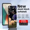 anime The Little Prince  Phone Case For Redmi Note 14 13 12 11 Pro Plus S 5G 14C A3 Soft Black Phone Cover