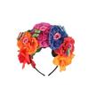 Europäisches & Amerikanisches Pfingstrosen-Schmetterlings-Haar-Kopfband für Damen - Halloween-Party-Accessoires
