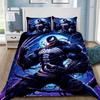 Venom New Anime Design Bedding Set Duvet Cover, Cartoon Quilt Cover and Pillowcase75*50cm for Kids Adult Bedroom Decoration