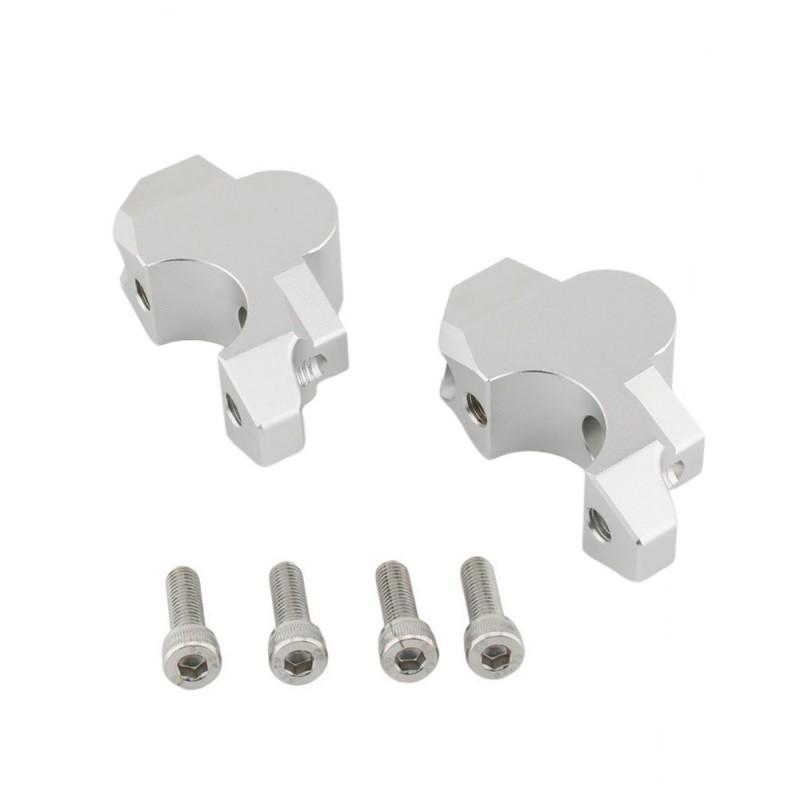 Honda ADV150 ADV160 Handlebar Riser Spacer Kit 29mm Height Increase 15mm Rearward Offset Or Titanium Finish
