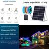 Solar Dreamcolor LED Light Strip: Waterproof, Remote-Controlled, Solar-Powered for Outdoor Use