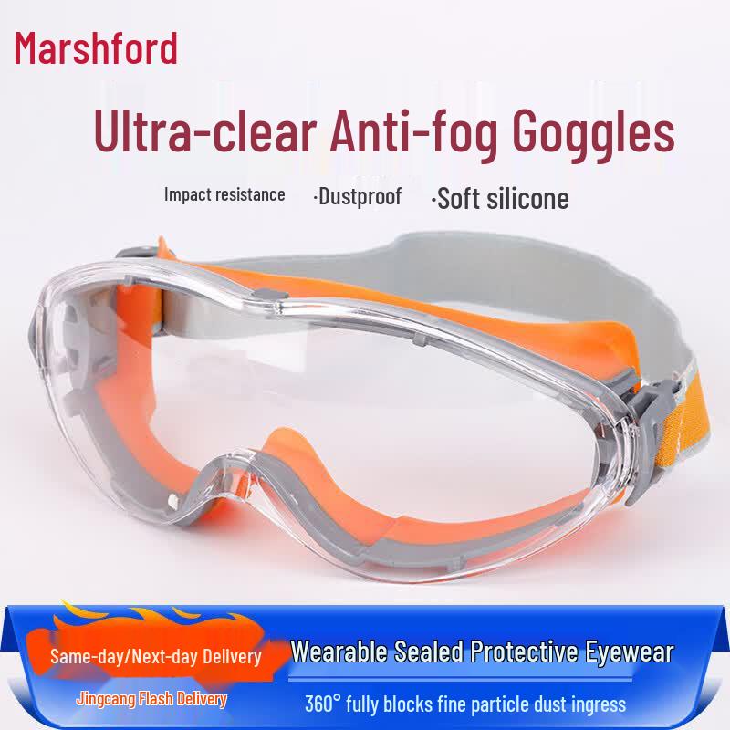 Mashifu Anti-Fog Industrial Safety Goggles
