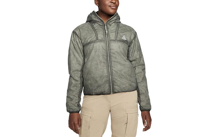 Nike Puffer Jacket Women s Light Army Green DJ1262-321 L