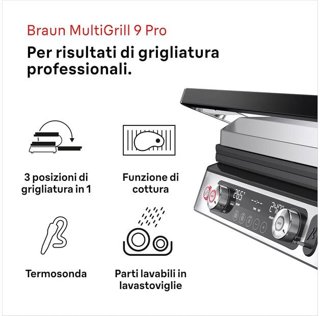 Гриль Braun CG 9160 Multigrill 9 Pro (0X17900007)