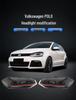 LED Headlight Assembly with DRL, Projector, & Turn Signals for 2019-2024 VW Polo