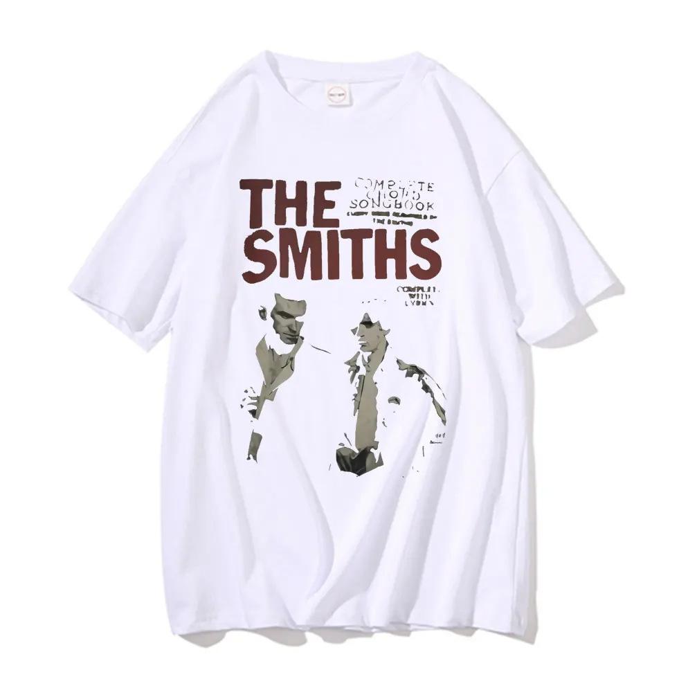 The Smiths Vintage Print Y2k T Shirt Man Pure Cotton T-shirt