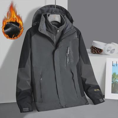 2024 Unisex Winddicht Wasserdicht 3-in-1 Winterjacken-Set für Paare - Warme Bergsteigerausrüstung