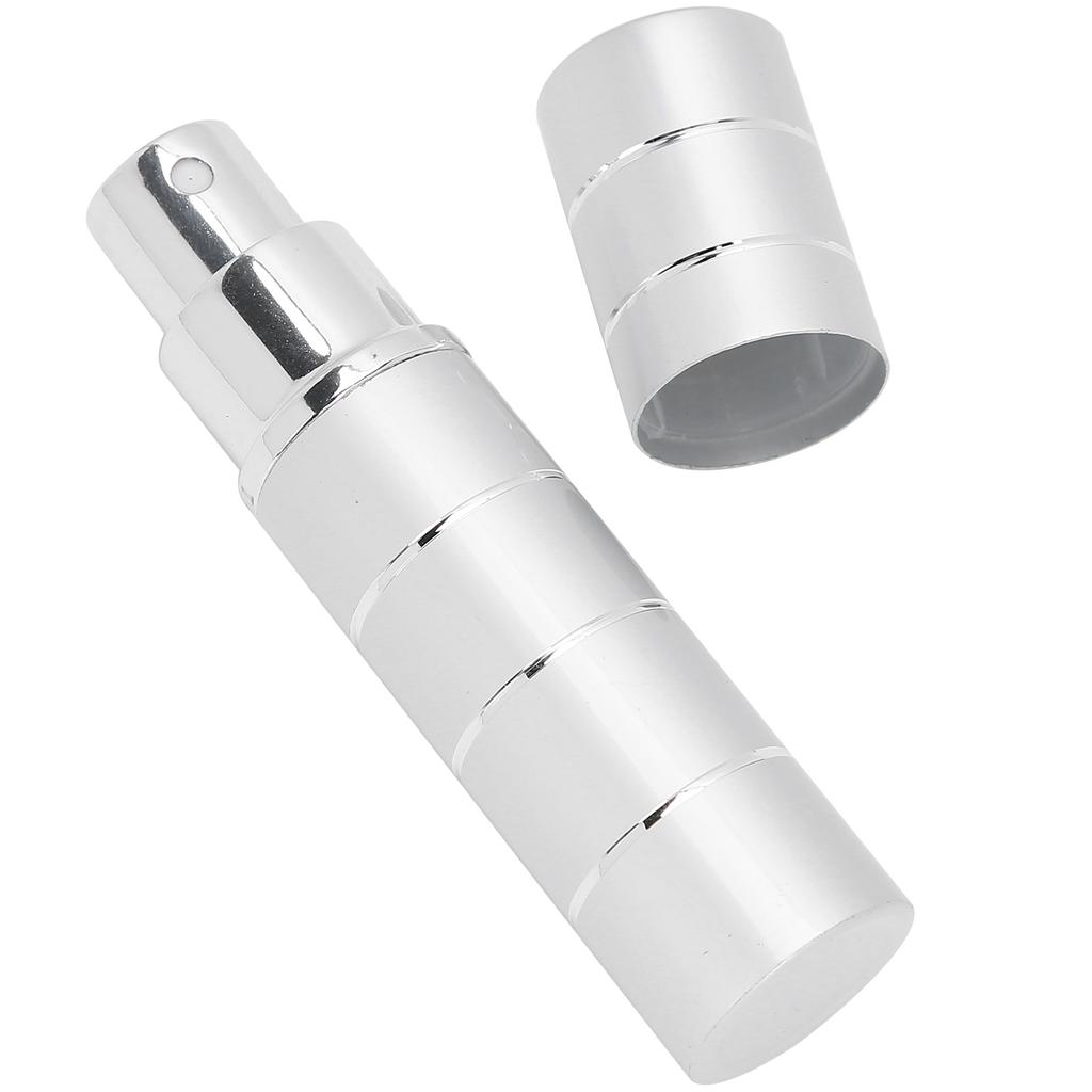5pcs Perfume Bottle Refillable Liquid Empty Container Glass Portable Atomizer Holder 10ml