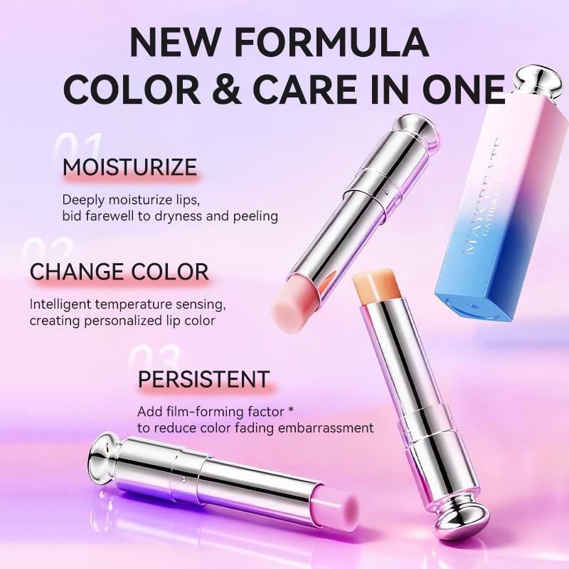 1Pc Moisturizing Color Changing Lip Balm Daily Lip Care Tools