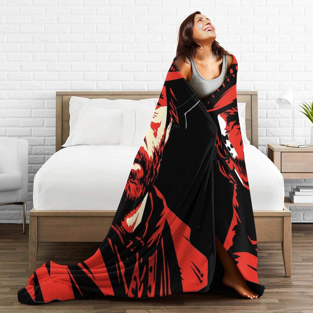 Portachiavi Pistola Arthur Morgan Gioco RDR2 Red Dead Redemptioned Coperta Peluche Bambini Adulti Coperta Plaid in Flanella Per Arredamento Casa