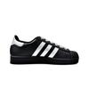 Adidas Originals Superstar 2 Crown Shell, Hand Drawn, Preppy Style Low top Skateboard Shoes Unisex Black White Silver JI0079(Team1031-BOX)