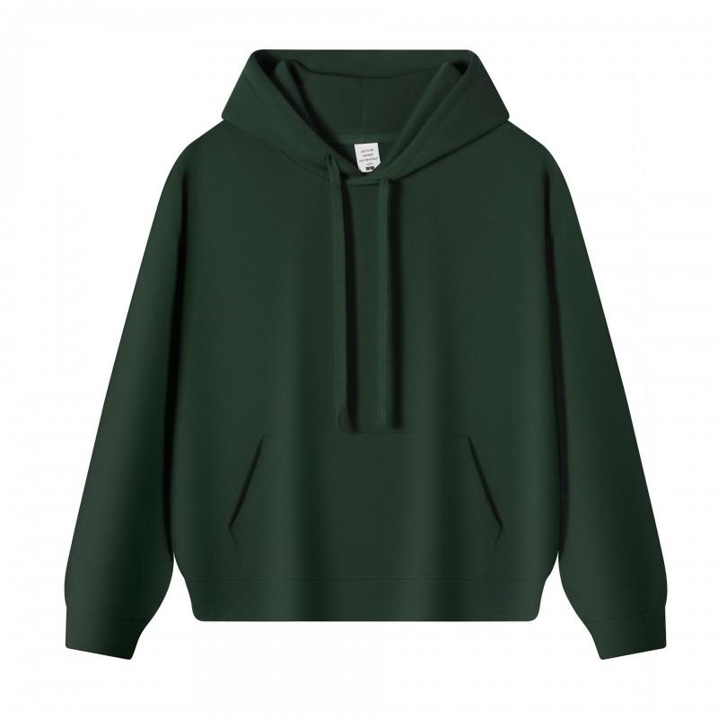 Mens Heavyweight 350g Cotton Oversized Drop Shoulder Crewneck Sweatshirt Casual Loose Fit Basic Tee