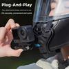 Wide Compatible Helmet Camera Mount Holder with Quick Release and Adjustable Angle for Action Videos