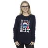 Disney Womens/Ladies Lilo And Stitch Christmas Blah Blah Blah Sweatshirt