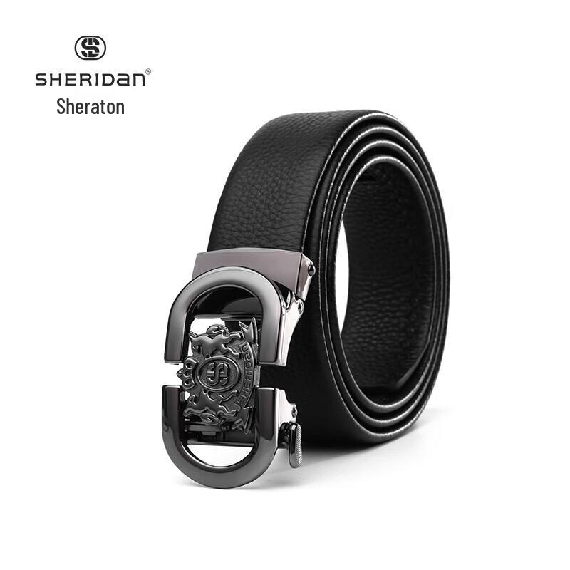 Sheraton Men s Automatic Buckle Leather Belt 110cm