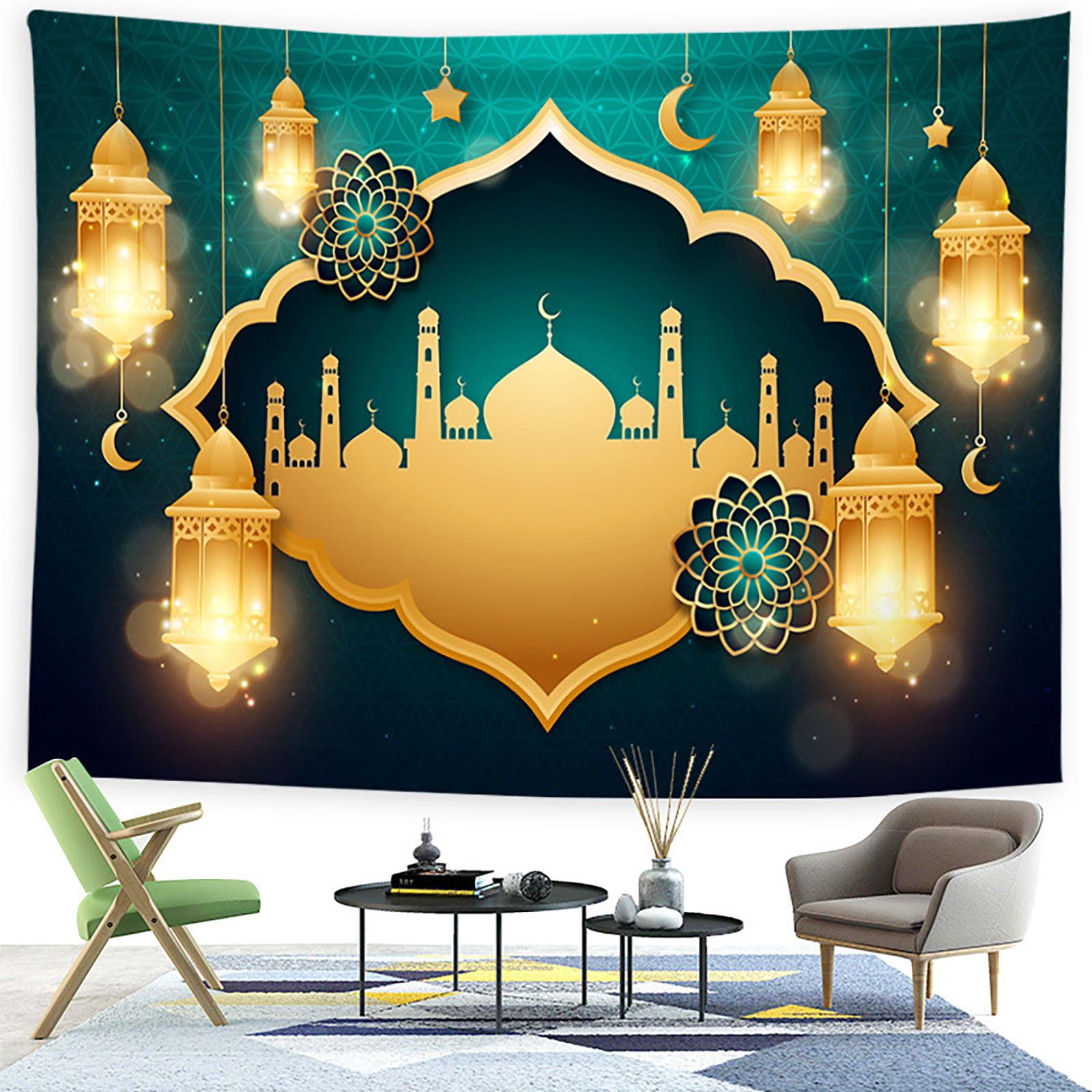 

Folulus Рамадан фестиваль гобелен настенное украшение открытый коврик для пикника скатерть