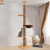 Jingzhou Adjustable Ceiling-to-Floor Cat Tree Tower
