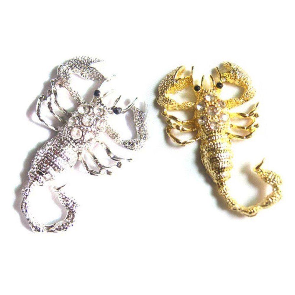 красивый скорпион брошь. скорпион хрусталь. брелок с жуком. хрустальный скорпион. 3d внутри стекла.