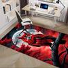 Office Carpet Red Owl Design for Sofa Protection Under Chairs