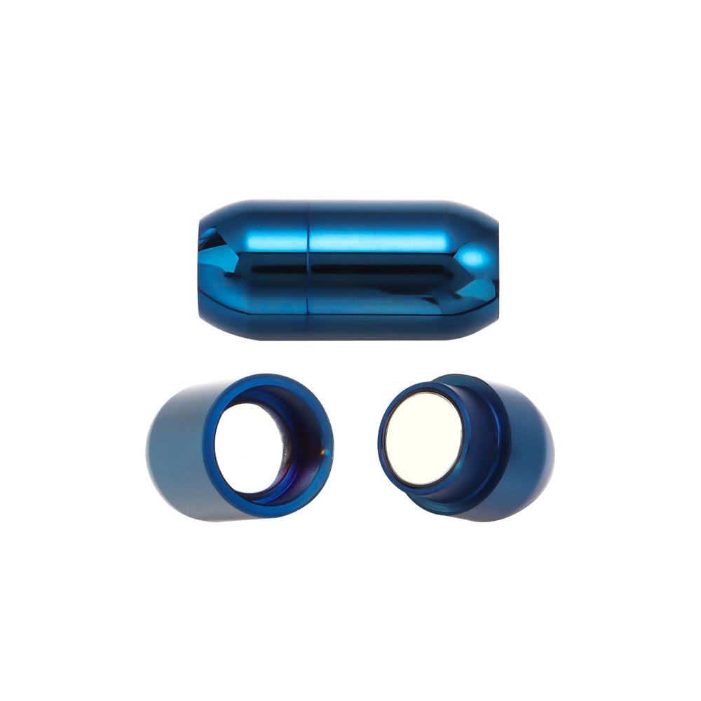 

2pcs Colorful Stainless Steel Magnetic Clasps Leather Cord Bracelet Connectors End Clasp Magnet Buckle DIY Jewelry Making Hole 3mm 2pcs
