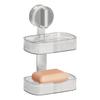 Soap Storage Rack Soap Box Suction Cup Soap Tray Holder for Easy Bathroom Organization Wall Mount No Drilling Needed