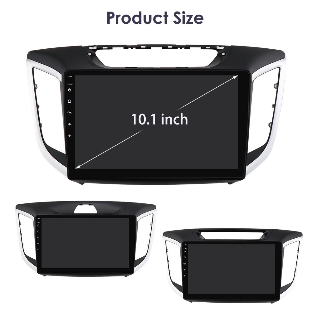 Hizpo 8+128 Android 12 Radio auto pentru Hyundai Creta IX25 2015 2016 2017 2018 2019 Player video multimedia Navigație GPS 2din Carplay 4G SWC Unitate principală