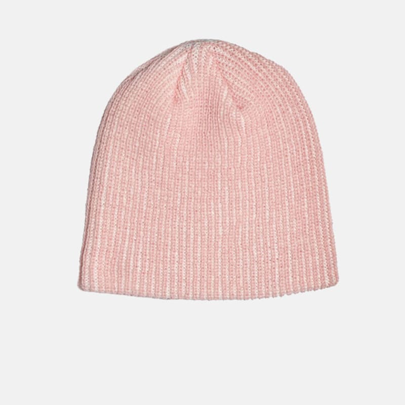 CASE A LOT LOGO TWO TONE BEANIE - BABY PINK