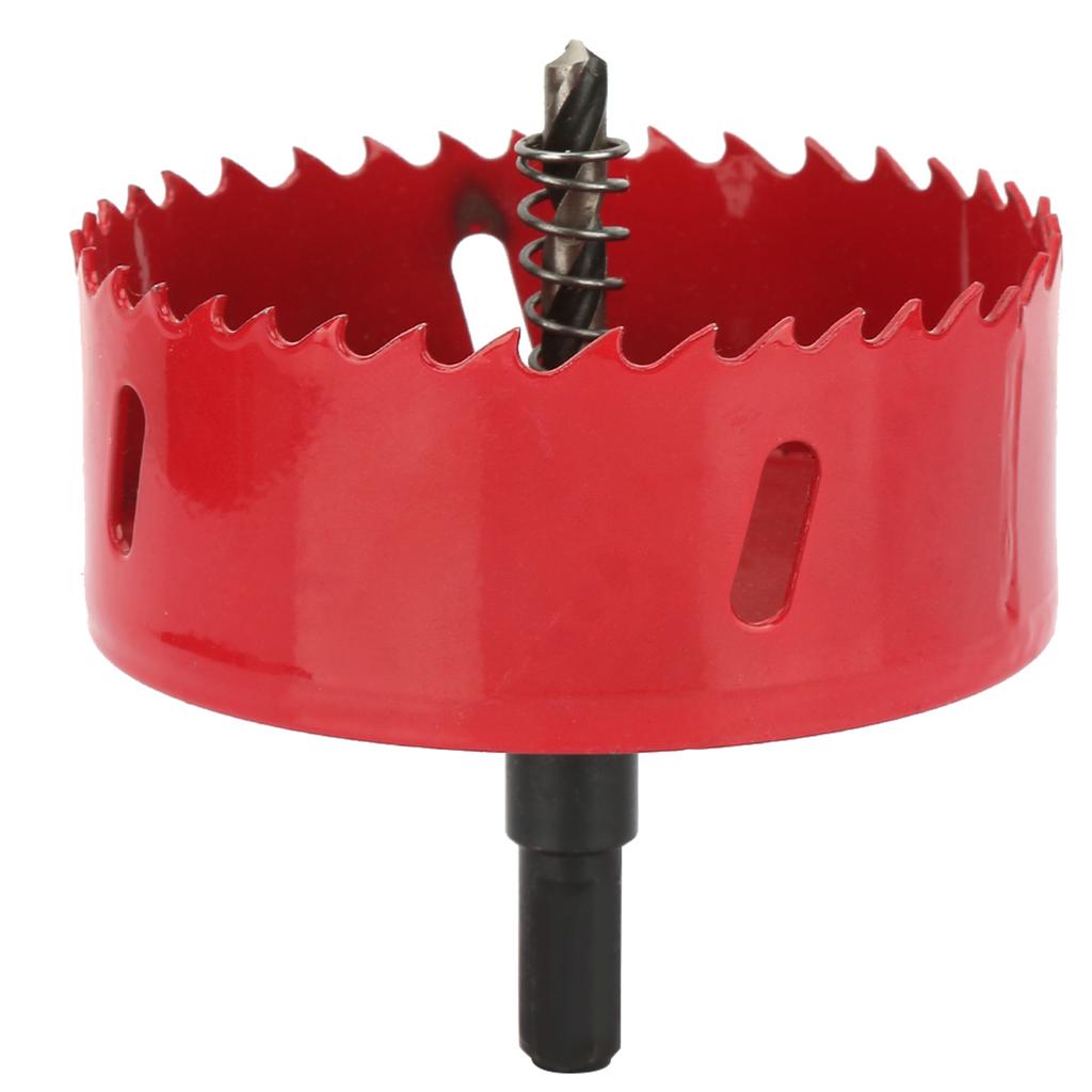 90mm Lochsäge Metallschneider Bohrer Zahnschneiden für Aluminium Holz Kunststoff Gipskarton