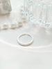 Korean Style Matte Star Sterling Silver Ring - Women's Versatile Stacking Fashion
