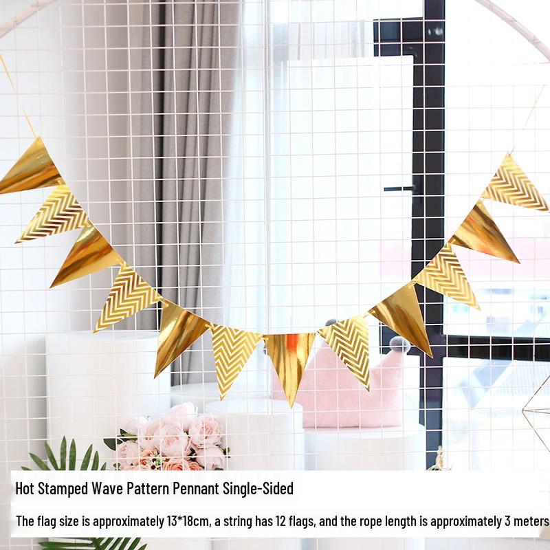 Colorful Cartoon Bunting for School, Birthday, or Kindergarten Décor