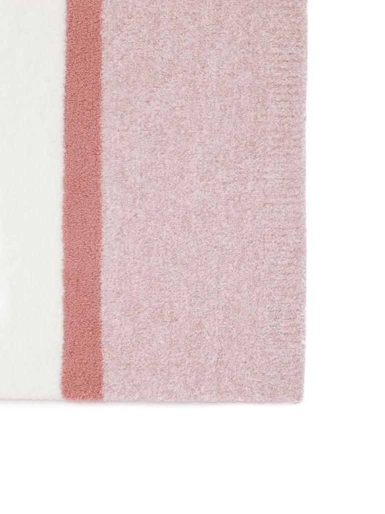 Gelato Pique Powder Melange Border Blanket PWGG245535PNKF