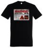 Krokodil Waarschuwingsbord II Heren T-shirt Heren Dames T-shirts Top Tee Waarschuwing Krokodil Waarschuwingsbord